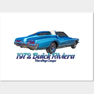 1972 Buick Riviera Hardtop Coupe Posters and Art